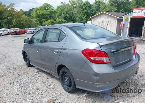 2017 Mitsubishi Mirage G4 Es from USA, damaged, VIN ML32F3FJ3HH004665